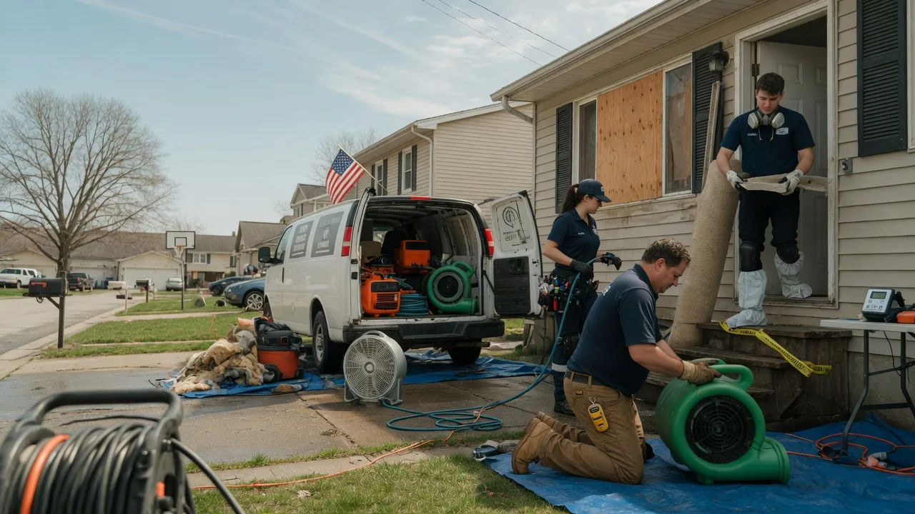 Water Damage Restoration in New Cumberland, WV near me